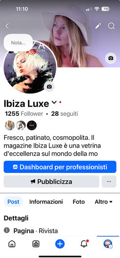 IBIZA LUXE.  FACEBOOK